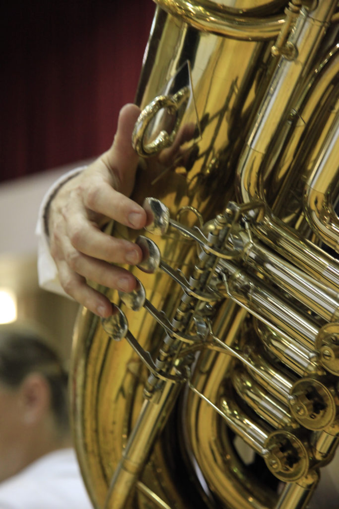 Today in Lawrence Tuba consort, ‘The Last Cyclist’ at Murphy Hall